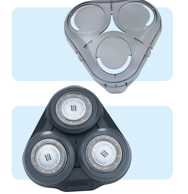 飞利浦电动剃须刀刀头series5000s5079535150805077机头配件三刀片三