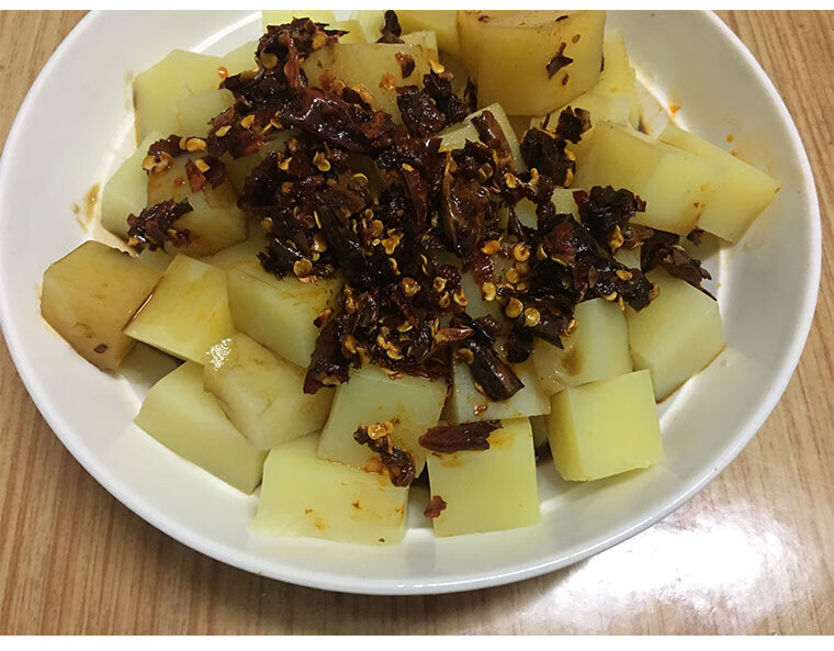 湖南省湘西特产古丈王村刘晓庆原味米豆腐特色小吃手工米凉粉辣椒 米