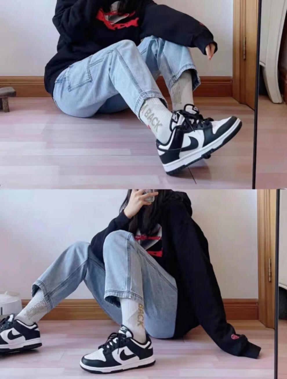 nike耐克官方店新款sb dunk 影子灰2022黑白熊猫低帮情侣男女滑气垫