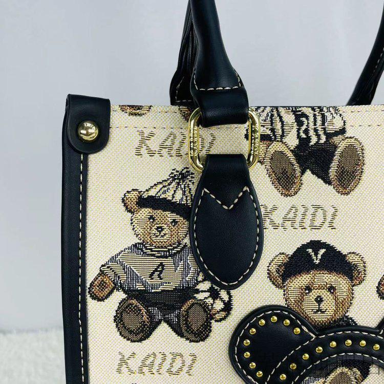 凯蒂小熊女包 kaidibear凯蒂小熊2022新款女包单肩包手提包织布刺绣