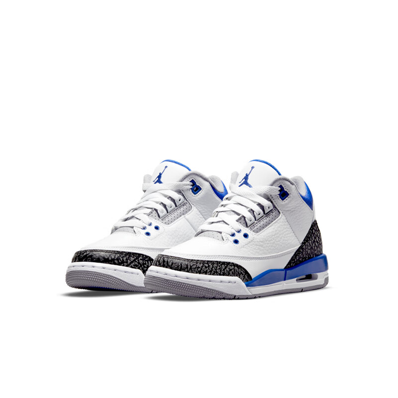 jor 3 aj3女中帮水泥爆裂纹运动篮球鞋 398614-126纯原纯原 深灰色