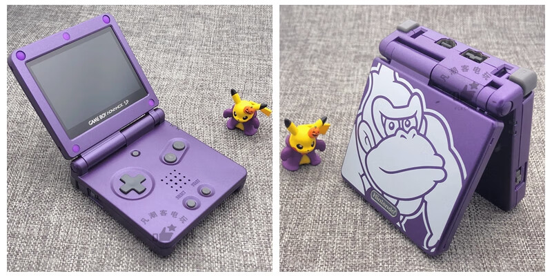 原装任天堂gbasp游戏机 gba gbc sp掌机 翻盖插卡游戏机 童年怀旧