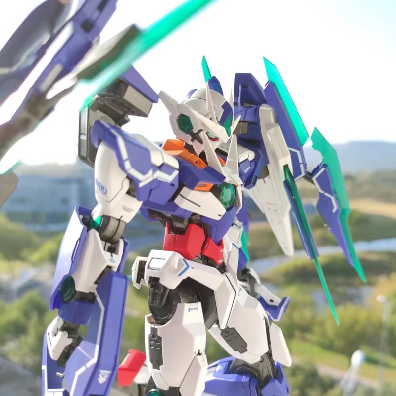 万代(bandai)大班高达模型mg强化模组00q七剑机器人机甲敢达拼装男孩