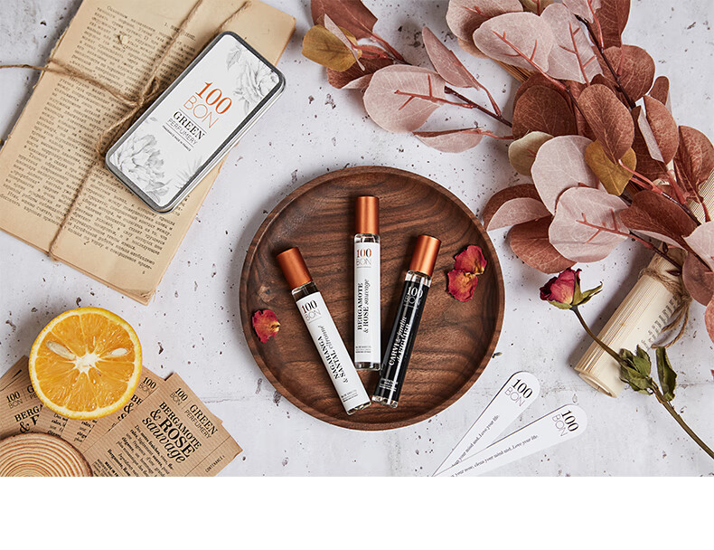 100bon法国佛手柑甜橙天然香水野兽派可用小众淡浓叠香h莱蔻 里昂公园