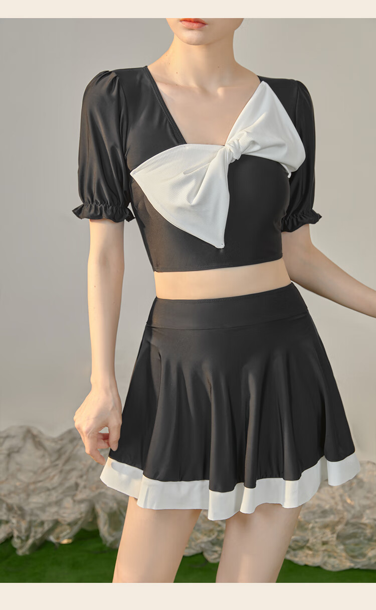 三亚小姐姐海边穿的【徐苏苏 沉香】网红风保守遮肚遮肉显瘦微胖女孩