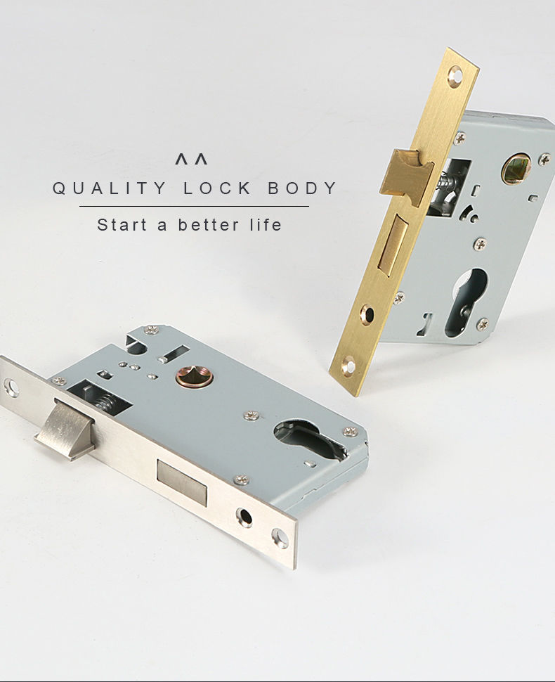 z卧室门老式大小50锁体锁芯家用通用型室内木门房门锁58磁吸锁体125