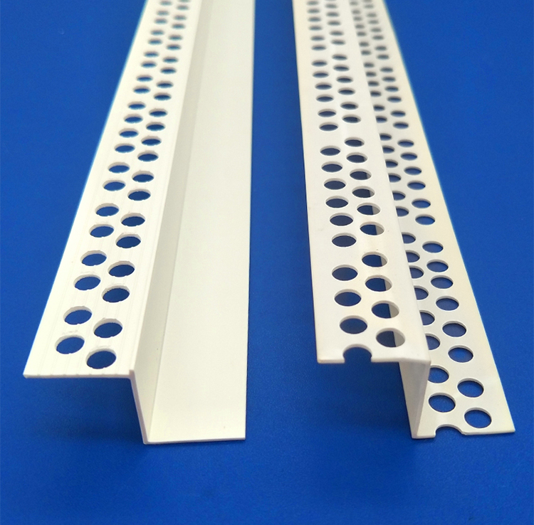 l型吊顶工艺槽石膏板刮腻子阴阳角线条pvc塑料z型收边条工艺缝2010z型