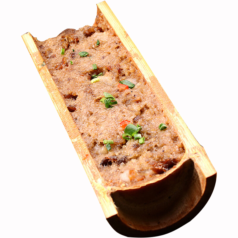 竹筒肉500g酒店半成品特色菜湘菜半成品食材熟食原料加热即食美食