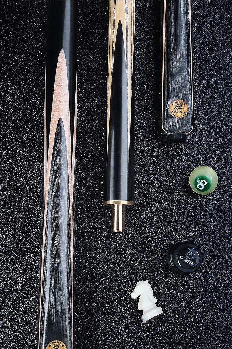 京选优品omin奥秘台球杆小头梦幻中式黑八台球杆黑8球杆斯诺克桌球杆