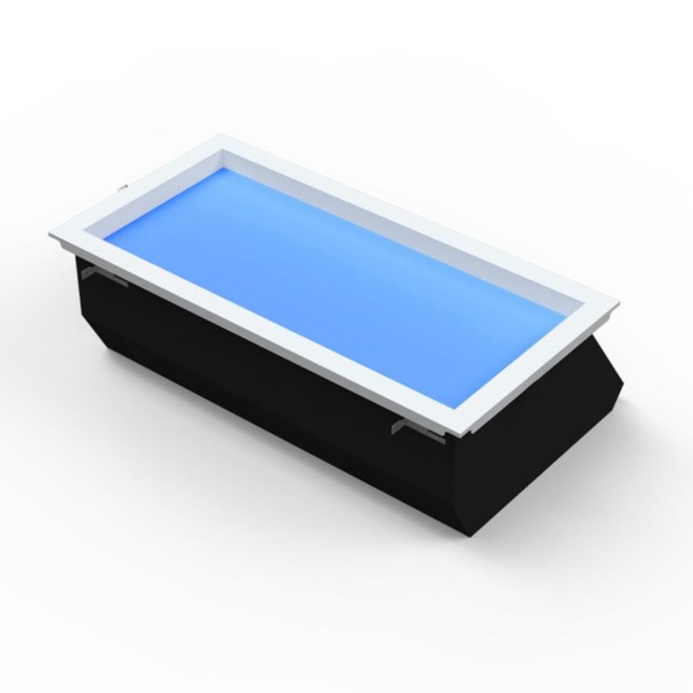 青空灯简约现代面板灯具新款自然光coelux办公会议室吸顶灯天空灯