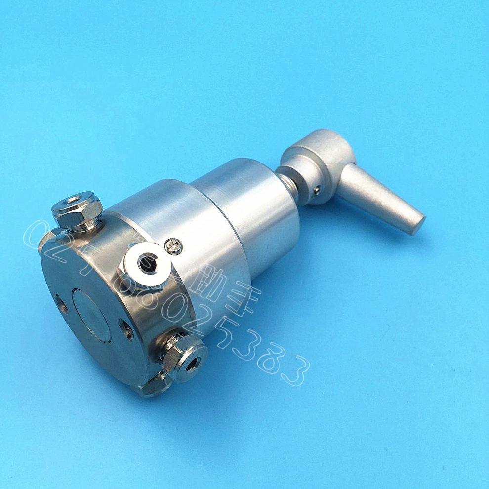 3mm平面六通阀 气体切换阀 色谱配件 精密阀门仪器仪表实验室2mm 1/16