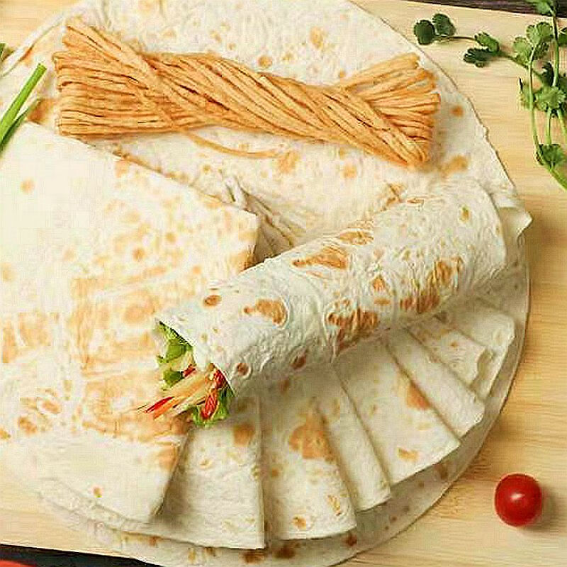 单饼卷饼春饼山东单饼烙馍5斤3斤1斤卷菜大葱蘸酱