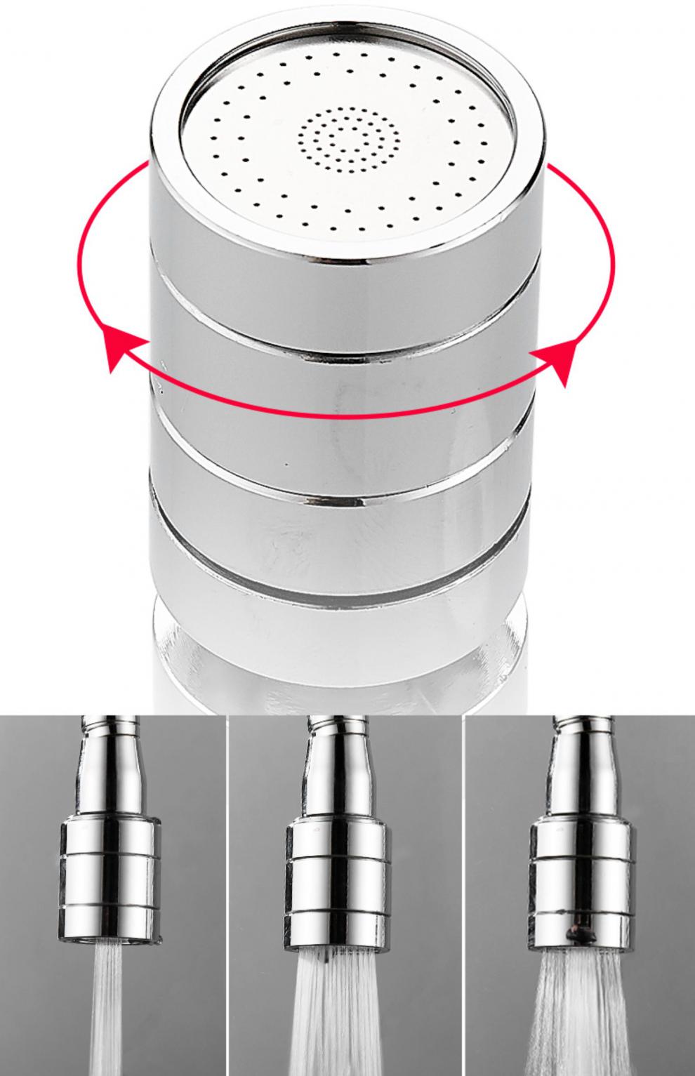 嫚法全銅水龍頭防濺水噴頭延伸器加長延長器增壓過濾花灑節水通用神器