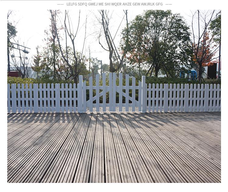 栅栏门防腐菜园围栏庭院栅栏门篱笆碳化隔断门装饰墙面小门 单开 宽90