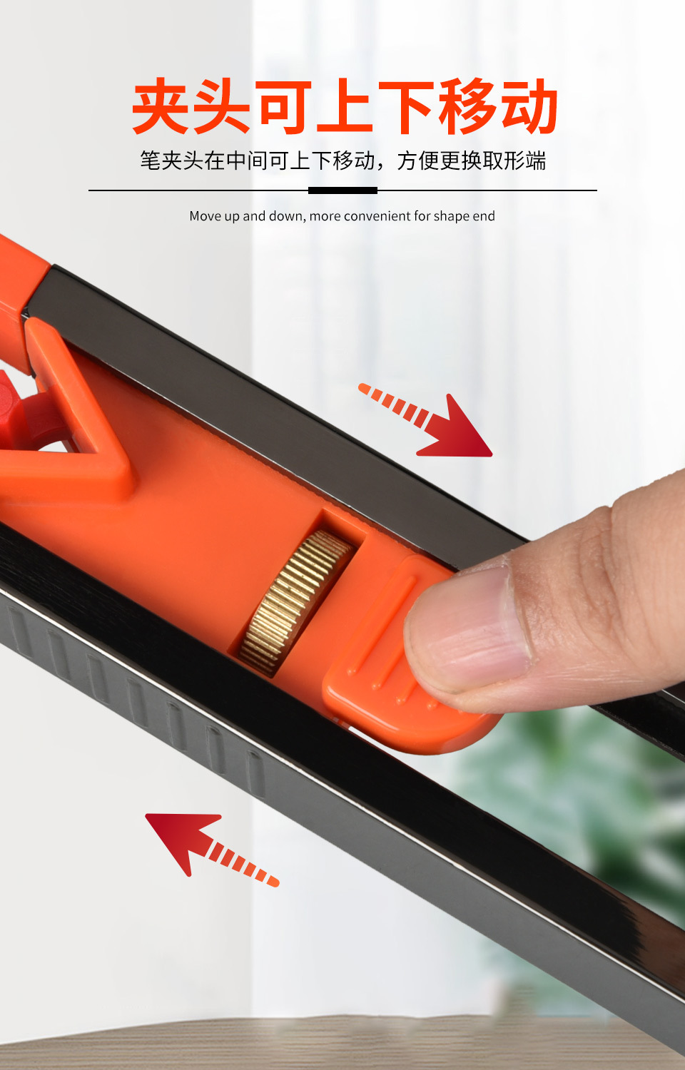 取型器工具量规木工瓷砖取形带锁弧度尺轮廓仿形划线不规则尺不规则