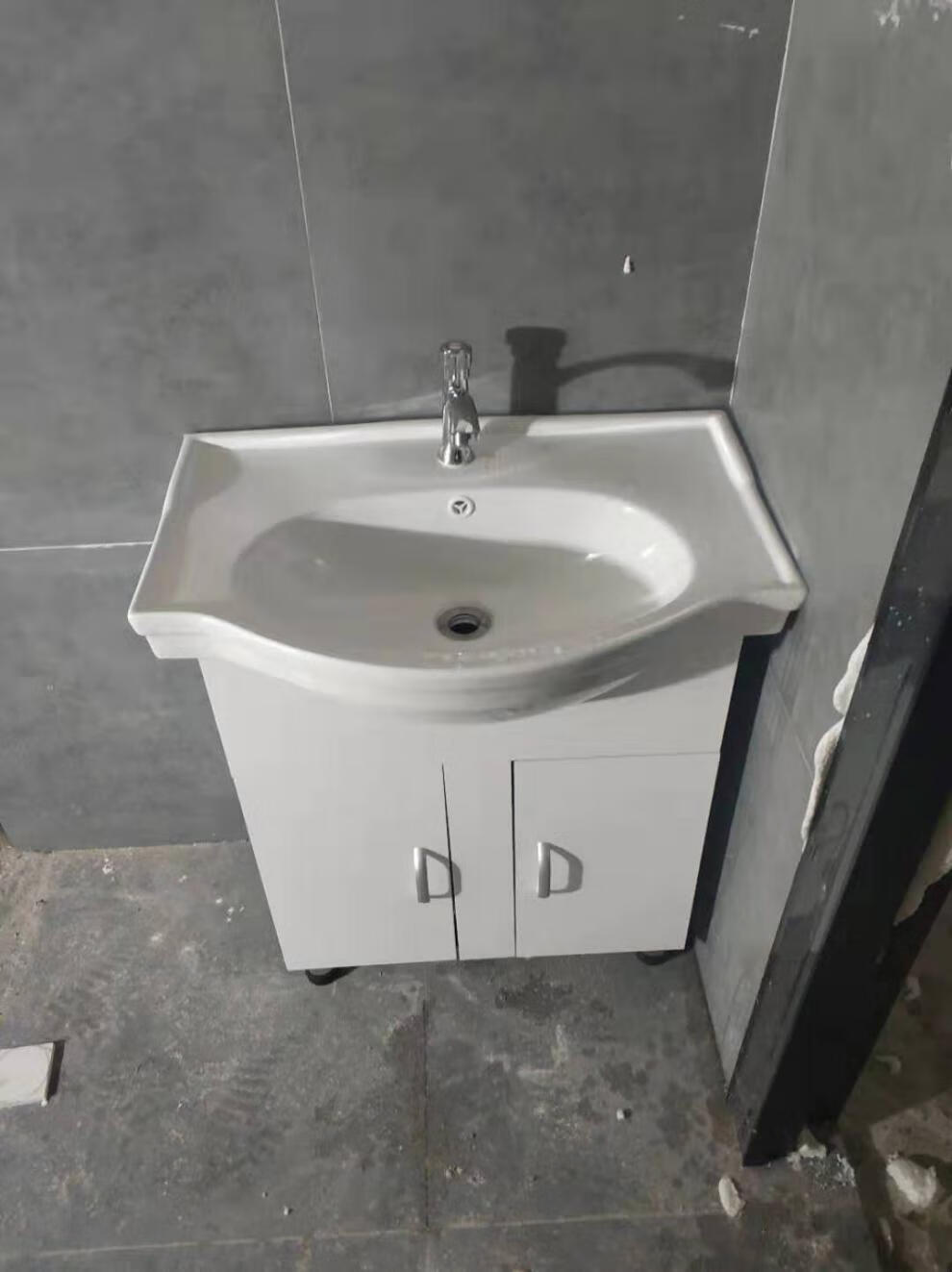 wand时尚家装60cm70cm80cmpvc浴室柜吊柜梳洗柜洗脸盆落地柜卫浴柜