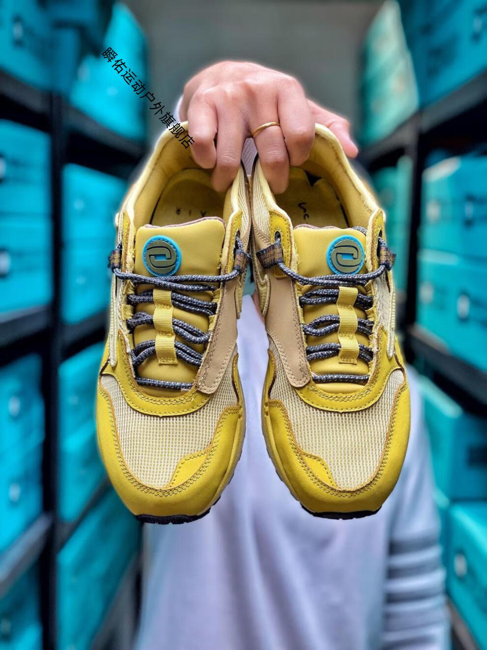 纯原商场高品质air max1倒钩 travisscottx max1联名倒钩气垫男女休闲