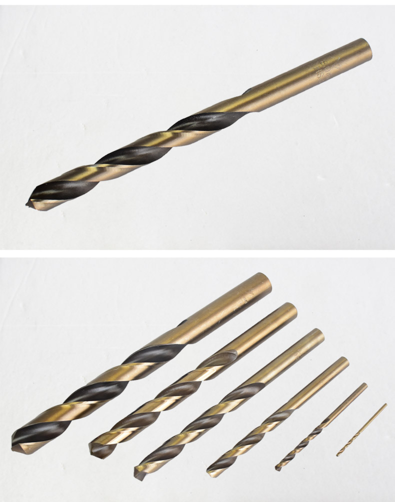 定制 雄略麻花钻头 套装不锈钢专用金属打孔木工手电钻转头1-10mm