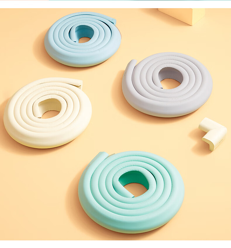 防撞条儿童家用防磕碰防护条保护桌子海绵桌角护角墙角包边新品加厚l