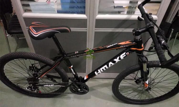 黑马自行车 旋风自行车21速山地车碟刹减震单车男女学生山地车自行车