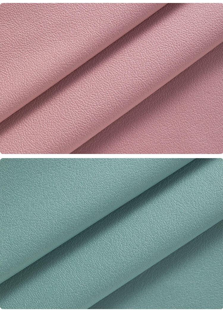 科技布料 仿皮面料防水科技布面料沙发套飘窗床头软包加厚荔枝纹沙发