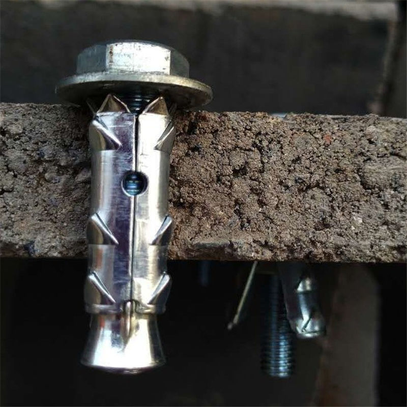 膨胀螺丝螺栓多孔砖空心砖砌块砖蜂窝砖泡沫砖轻体砖气泡砖膨胀螺丝穿