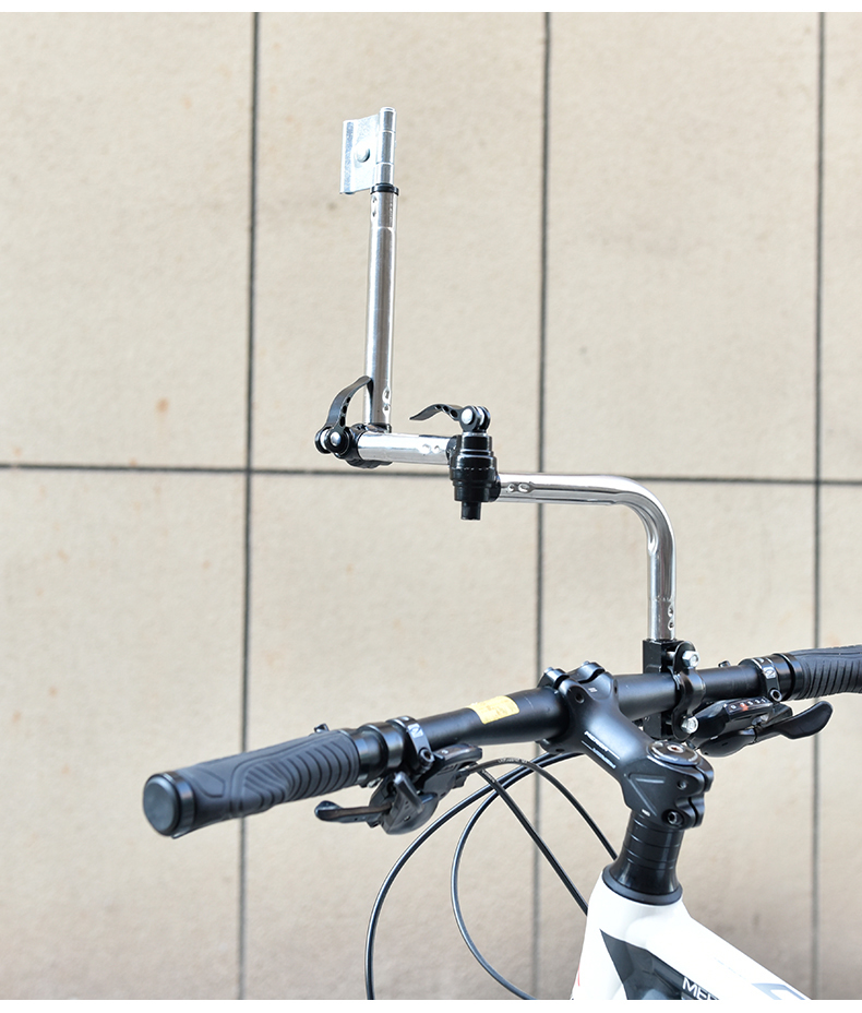 电动车雨伞支架电瓶车遮阳伞婴儿推车支撑架不锈钢伞架两折型加工具