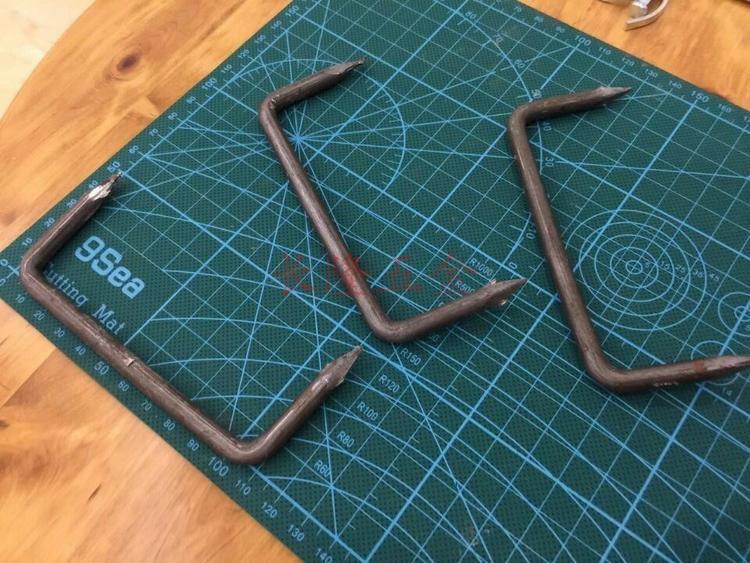 定制 木工型拔圆钢多功能马钉铁钉锔钉圆钉抓钉u小大头马丁手动扒钉扒