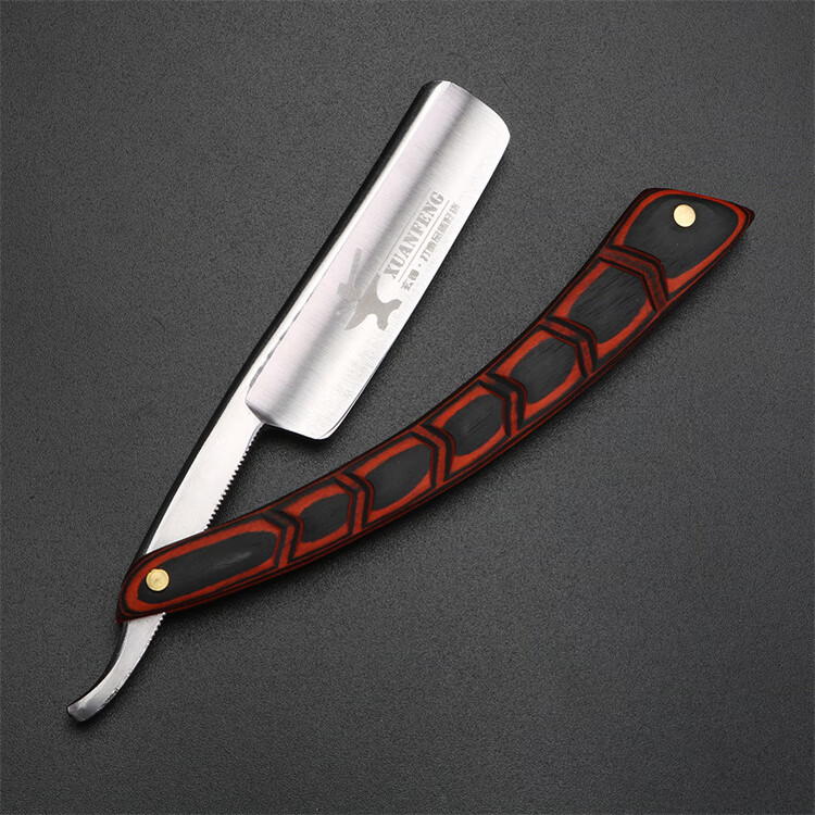 德国进口老式剃刀玄锋德国碳钢手柄剃刀理发店手动刮脸刀复古剃须刀