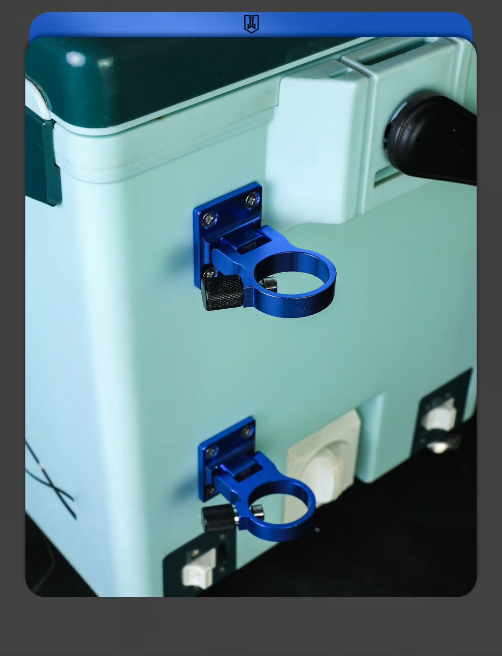 武汉天元浪尖钓箱配件青春版四件套通用版配件铝镁合金渔具配件 浪尖