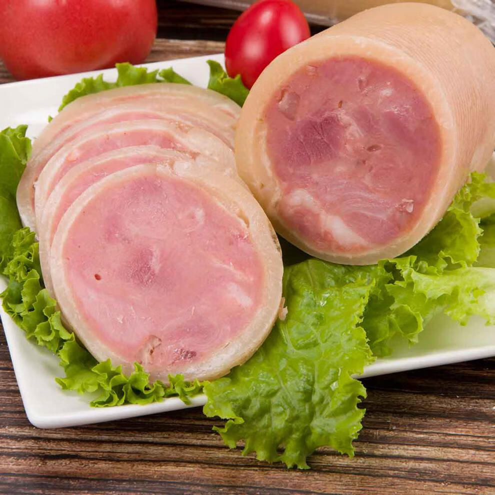 捆蹄水晶肘花水晶猪皮包肉下酒菜零食小吃开袋即食250g 捆蹄1斤(250g*