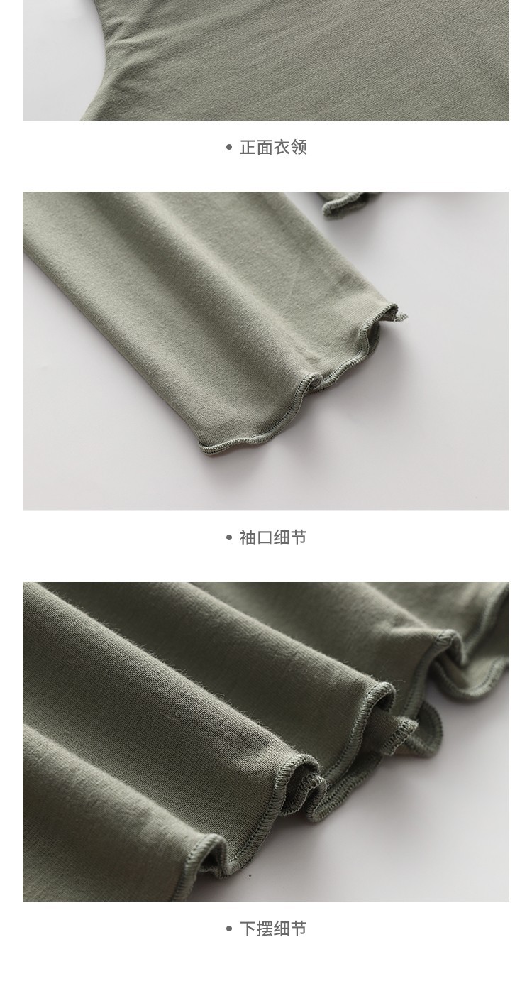 浪莎打底衫女半高领长袖纯色修身春秋冬外穿内搭内衣女秋衣 品质黑 均码