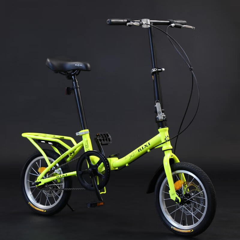 自行车防盗抗剪折叠锁 女生折叠初中日喜12寸14寸16寸超轻单车男女小