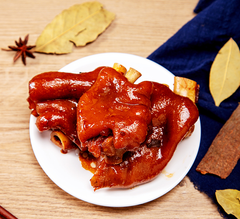 闽南特产酱卤猪脚红烧猪手即食真空零食肘子卤肉熟食福建小吃腾旺纳跃