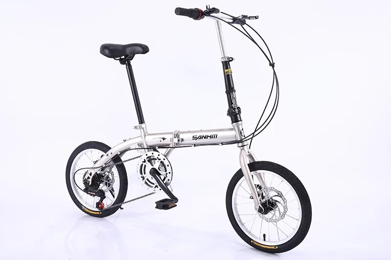 添囍龙(tianxilong) 【官方旗舰】三河马折叠自行车16/20寸变速双碟刹