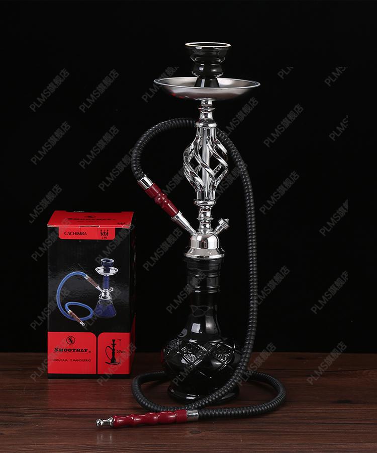 玻璃水烟壶大号阿拉伯hookah水烟 酒吧大号水烟壶玻璃ktv水烟筒shisha