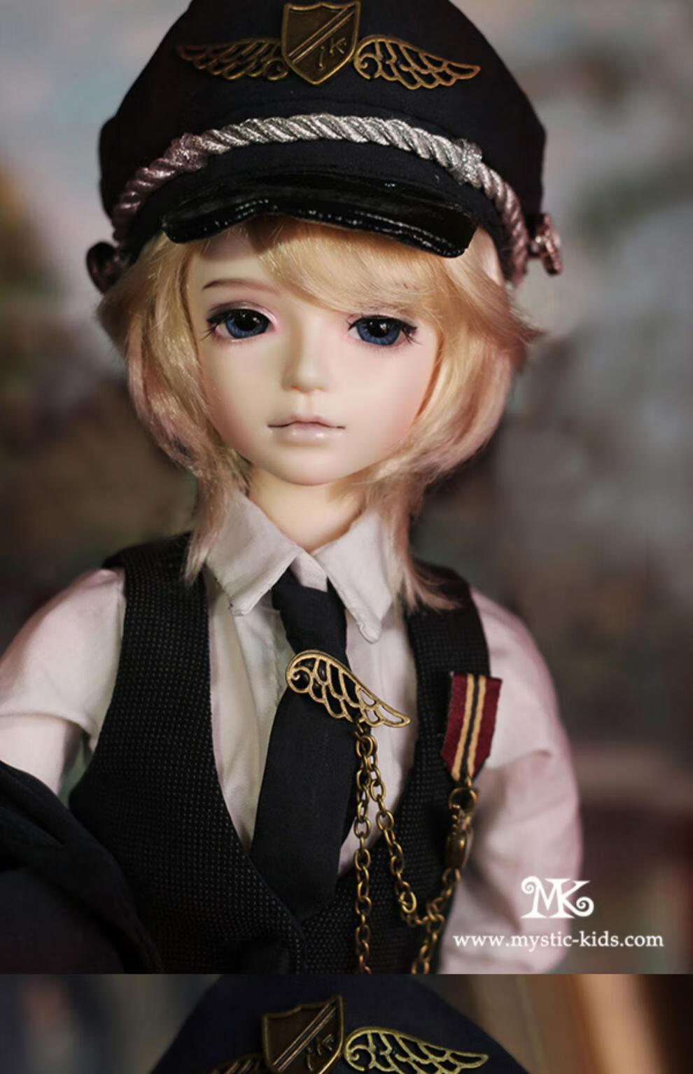bjd男娃四分【现货mk 弗朗西斯 1/4 bjd/sd娃娃 男娃 四分人偶【定制