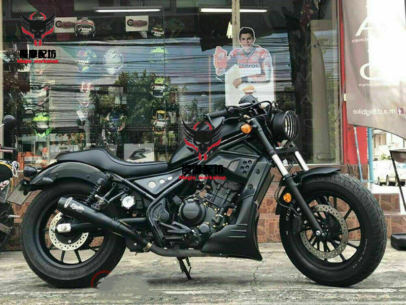 本田cm500摩托车坐垫叛逆者cm300连体座 cm双人一体座 加厚海绵改装