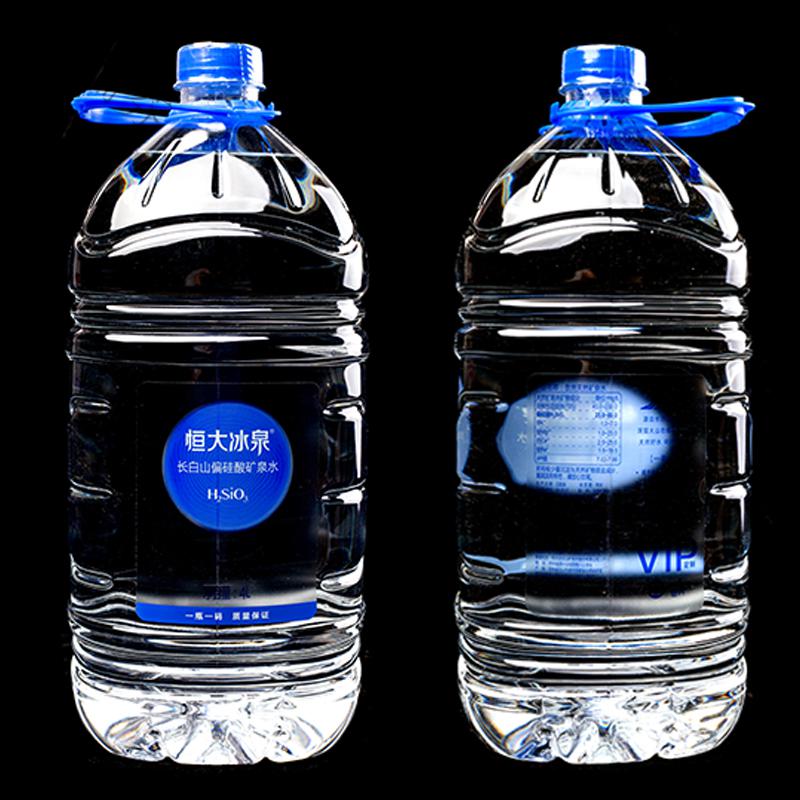 恒大冰泉偏硅酸矿泉水4l*4桶2箱长白山深层矿泉弱碱性 2箱恒大偏硅酸