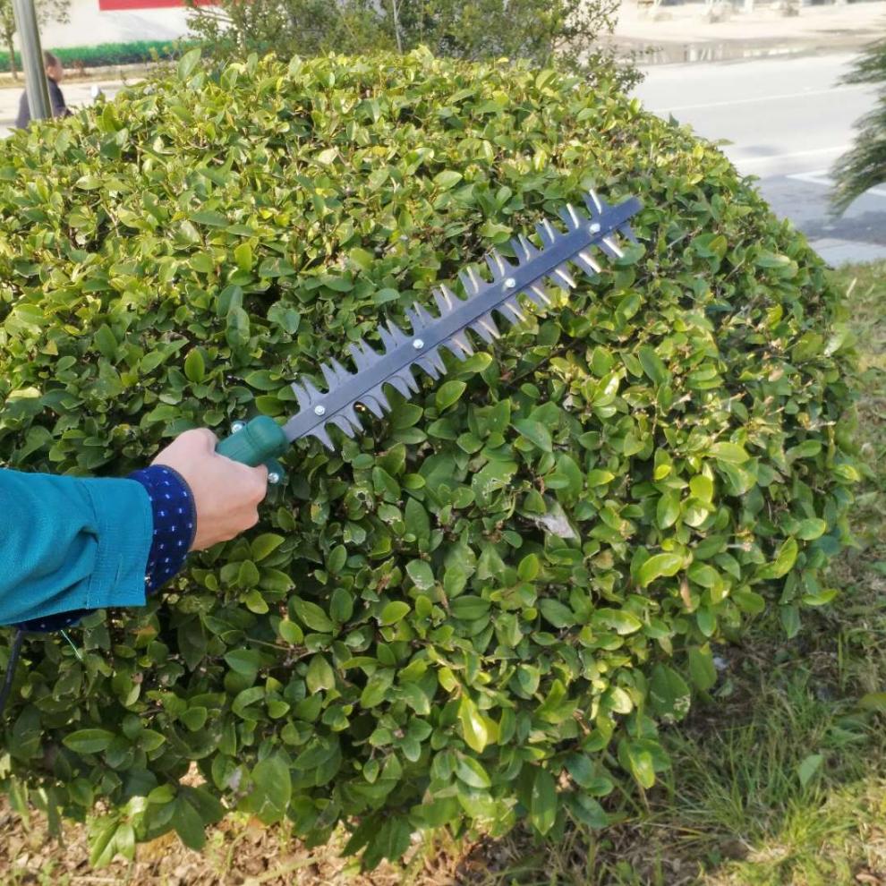 电动绿篱机小型弧形修剪机球树造型园林修剪机庭院花木修剪机 裸机(自