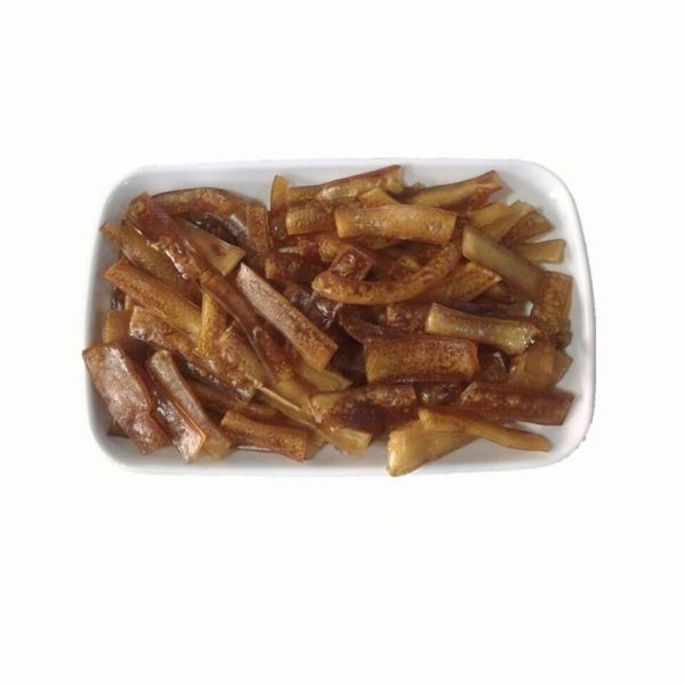 云南特产西双版纳的傣族特色佐酒佳肴炸牛皮牛皮干好吃的炸牛皮新鲜