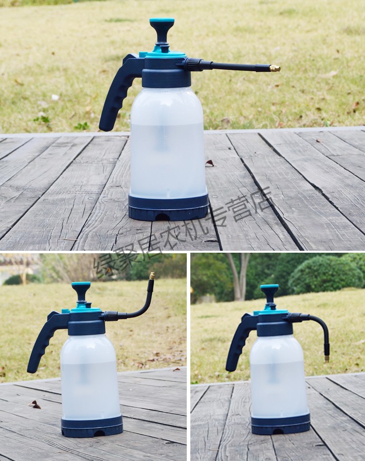 元井汇2高压喷壶园艺工具气压式浇花喷壶喷水壶喷雾器养花喷雾瓶浇