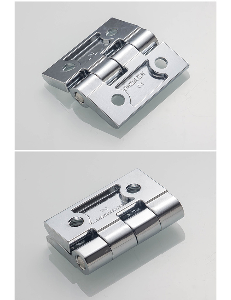 hl050配电柜箱铰链合页重型工业折叠合页铰链锌合金合页hl0501g1亮铬