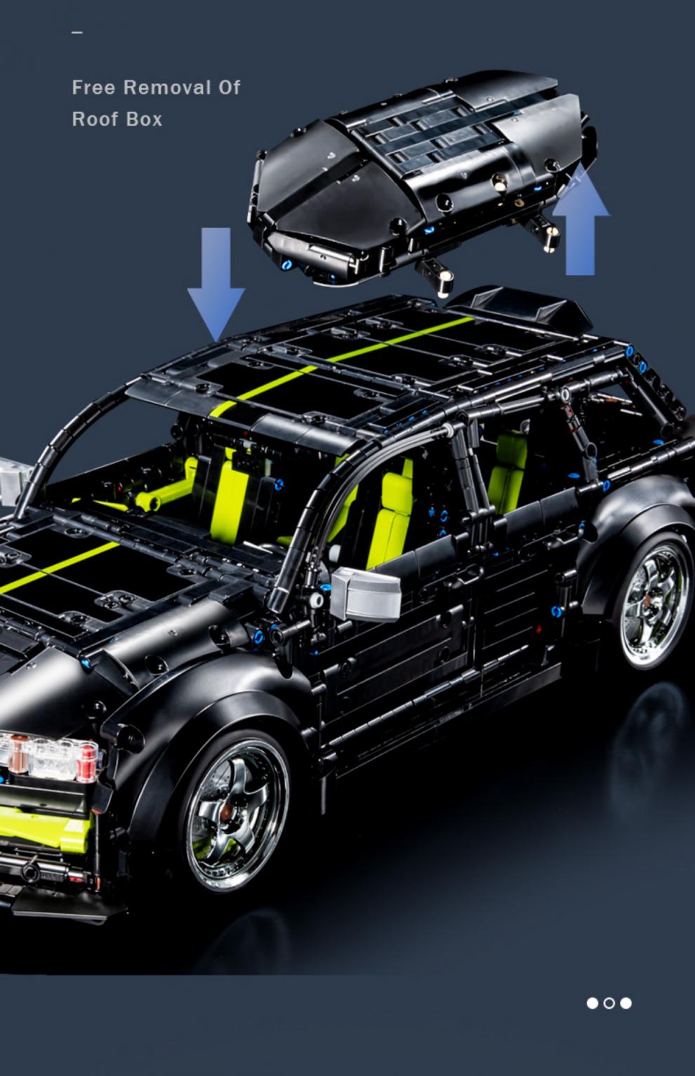 乐高积木旅行版奥迪rs6跑车模型moc机械组高难度拼插男孩拼装玩具