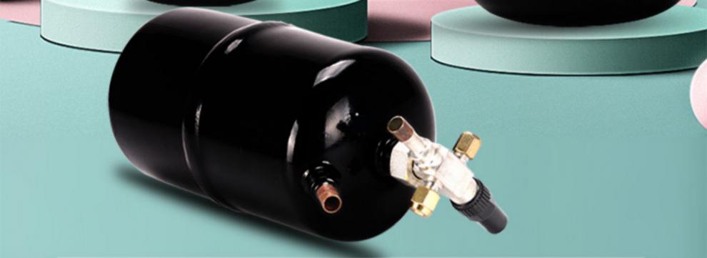 中央空调压缩机冷媒储液罐制冷机组氟利昂储液桶立式焊口贮液器 储液