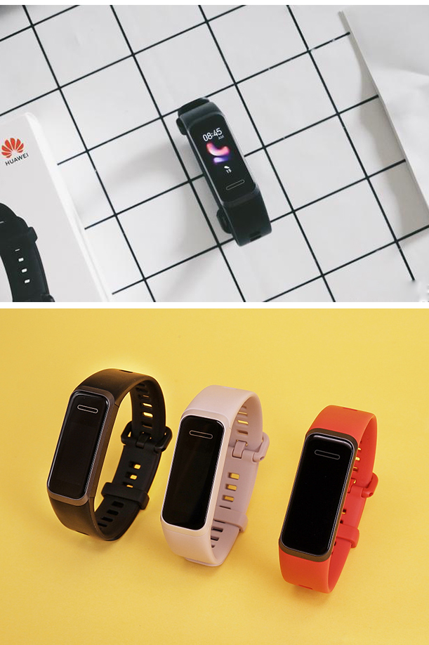 赫蓓华为适用huawei/华为手环4智能运动跑步手环男女生血氧检测心率