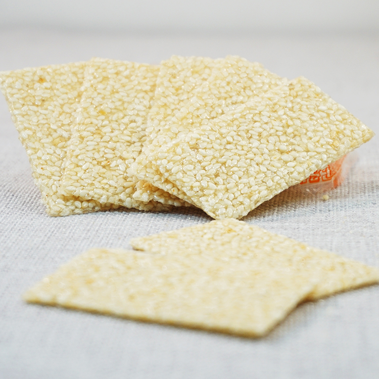 安徽合肥特产三河古镇中和祥四大名点白切芝麻糖切片传统食品500g