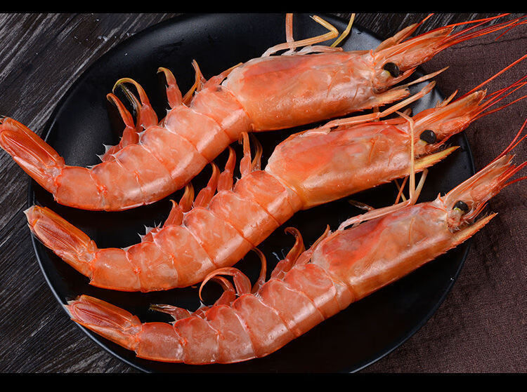 壳薄肉多特大红虾鲜活冷冻海捕l1红虾海鲜虾批发1斤尝鲜装阿根廷红虾