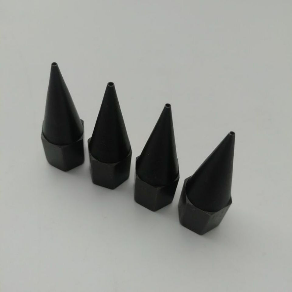 碳钢黄油枪油嘴枪头钢尖嘴通用耐磨细尖嘴气动手动防爆不漏油枪嘴钢