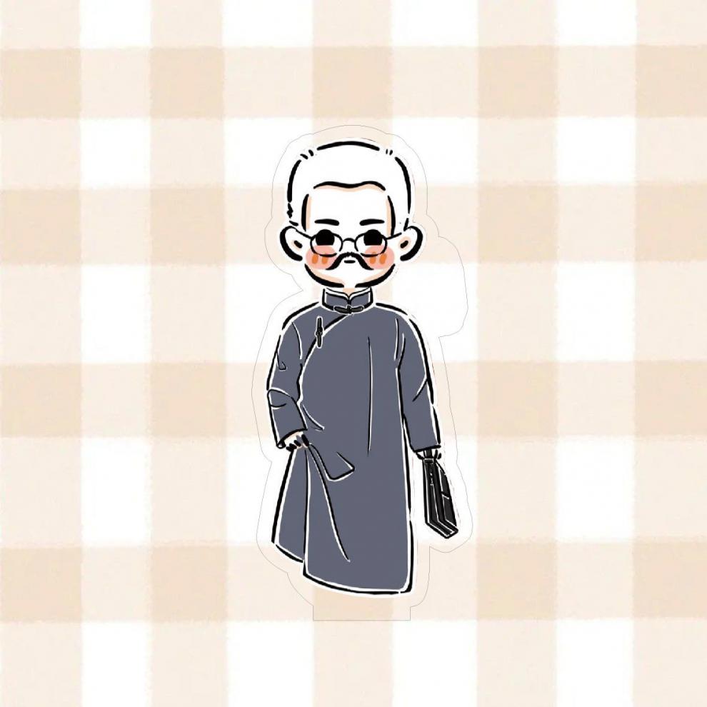 觉醒年代立牌 周边鲁迅不干了陈独秀李大钊陈延年同款人形立牌书桌